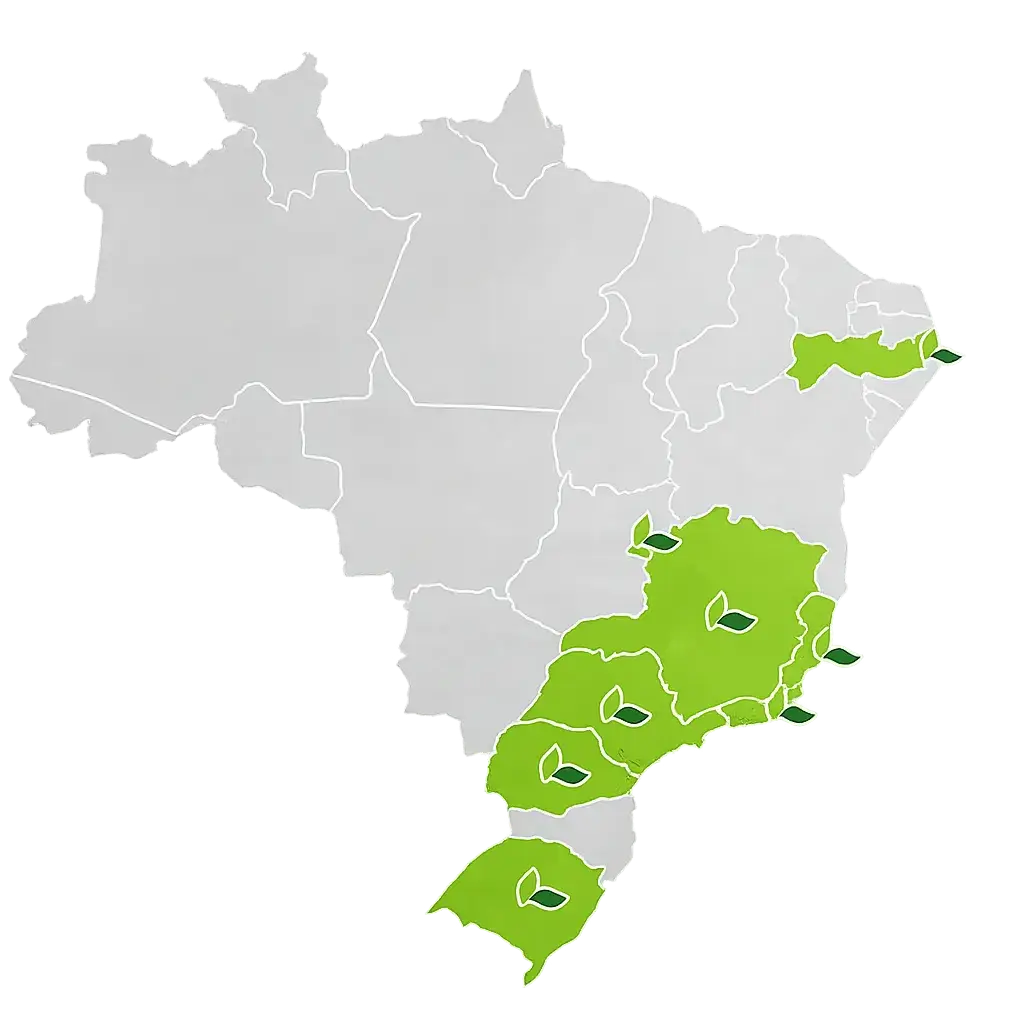 Mapa de cobertura